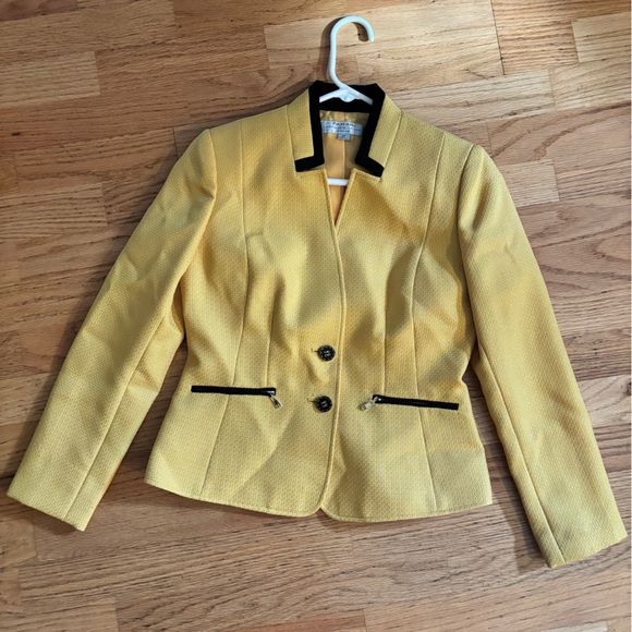 Tahari size 4P and 2P one is gold one is blue, teal and pink purple and coral - Picture 9 of 15